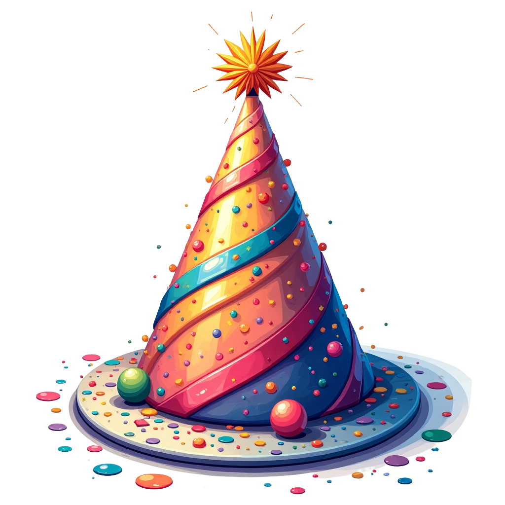 Colorful Party Hat